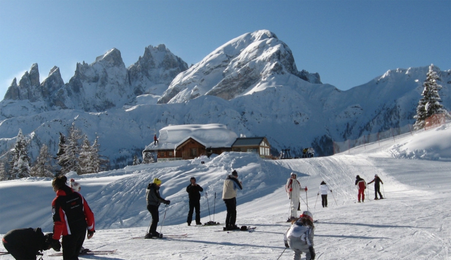 Wintersport Passo San Pellegrino